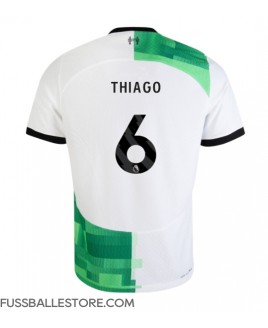 Günstige Liverpool Thiago Alcantara #6 Auswärtstrikot 2023-24 Kurzarm